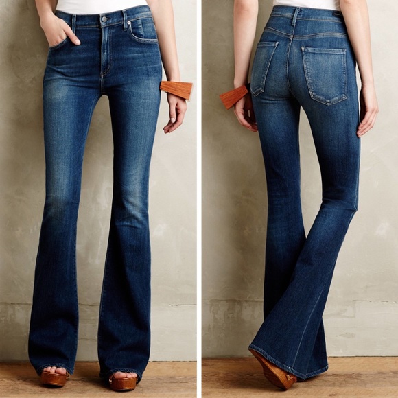 citizens of humanity fleetwood high rise flare